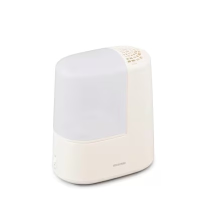アイリスオーヤマ スチーム式加湿器 260ml AHM-H26B-C アイボリー